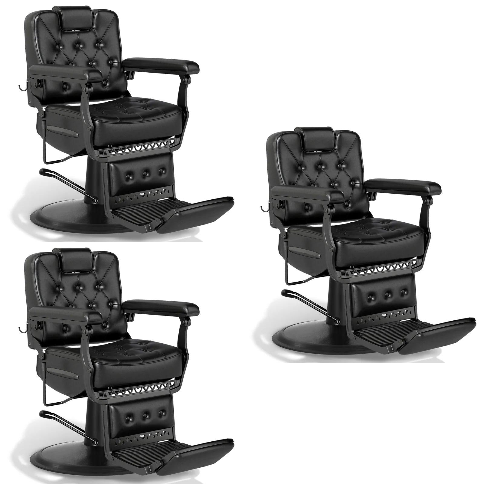 #5075 Vintage Barber Chair Pakcage