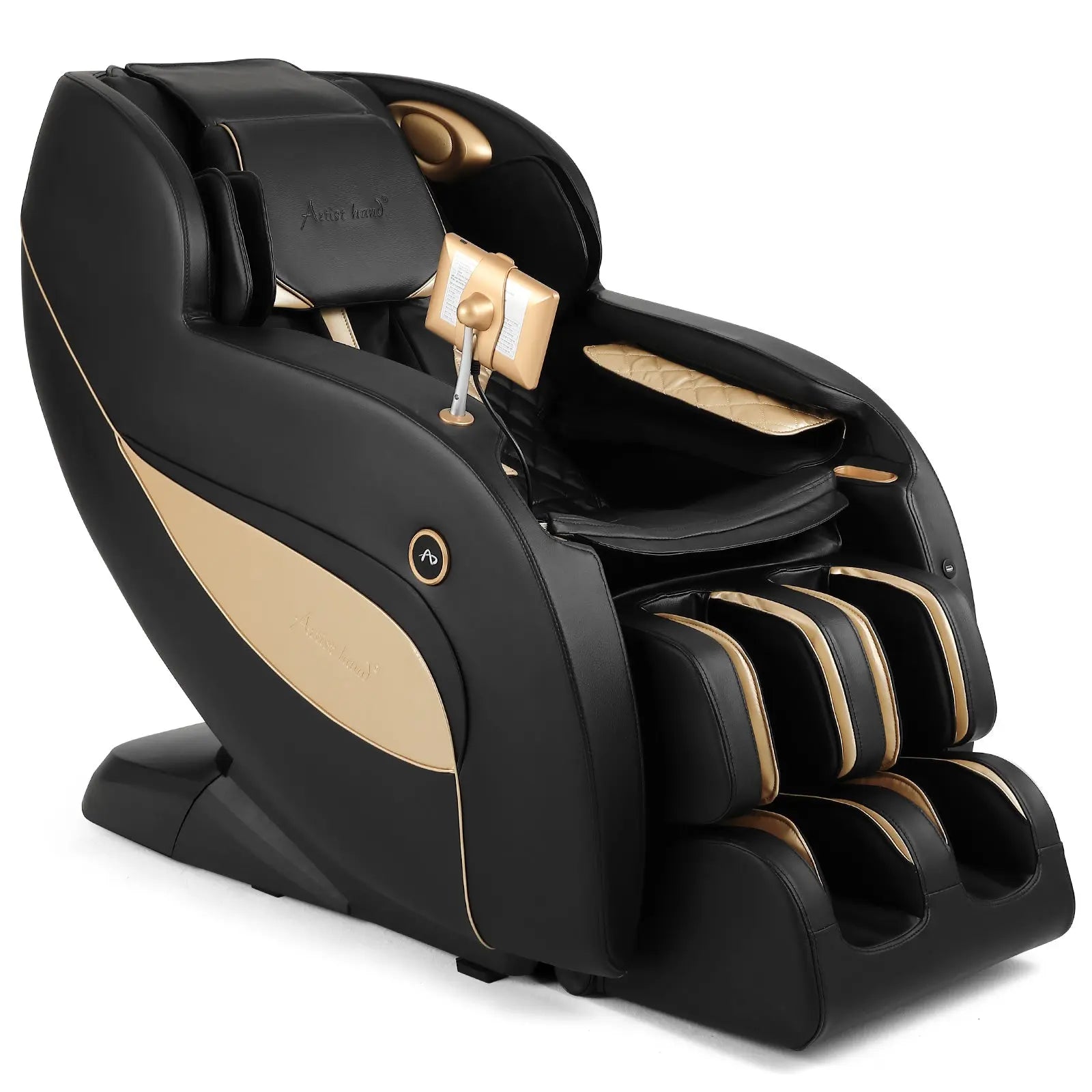 #2002 Massage Chair, 12 Modes, Bluetooth, Body Scan, Foot Roller & Airbags Massage, AI Voice Control Artist hand