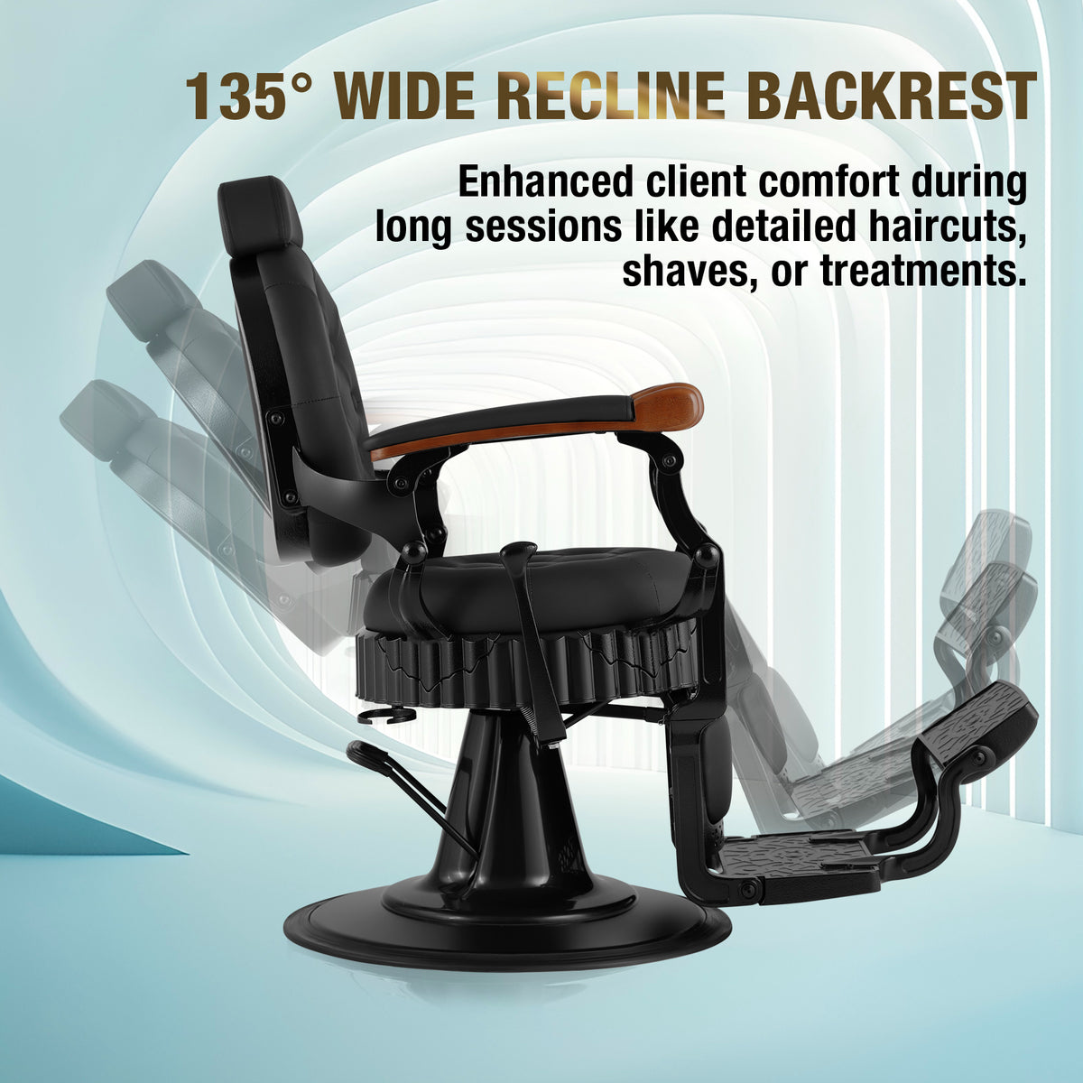 🆕#5087 Vintage Barber Chair
