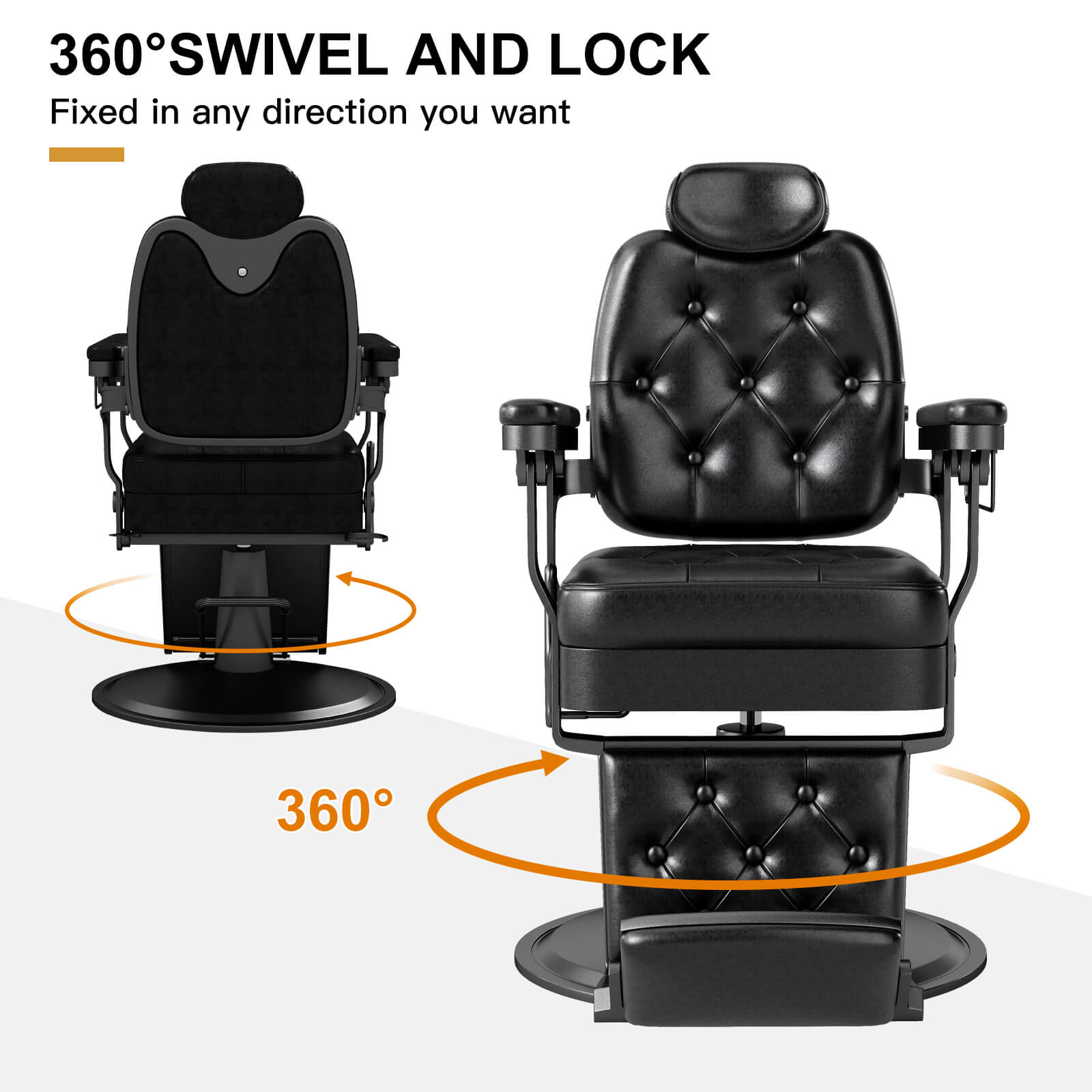 #5076 Barber Chair for Hair Stylist