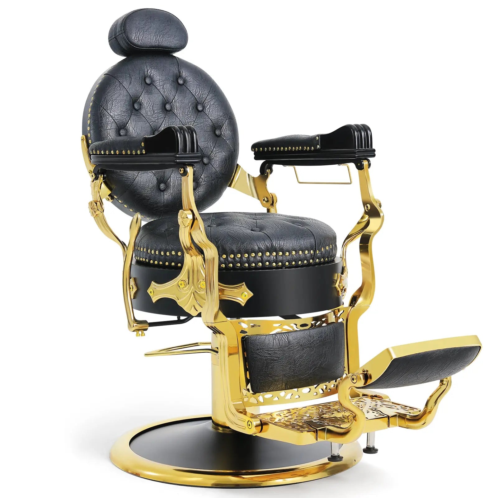 #5060 Royal Prestige Gold Barber Chair Artist hand