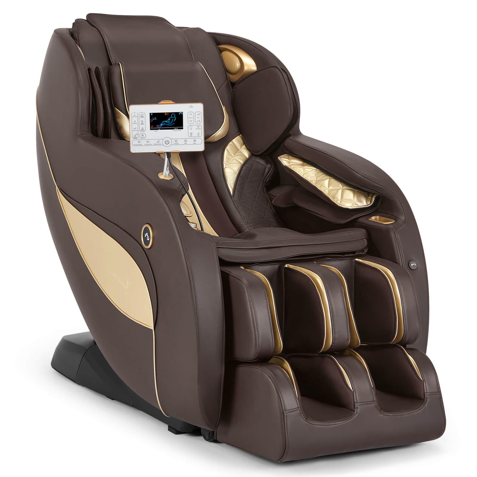 #2002 Massage Chair, 12 Modes, Bluetooth, Body Scan, Foot Roller & Airbags Massage, AI Voice Control