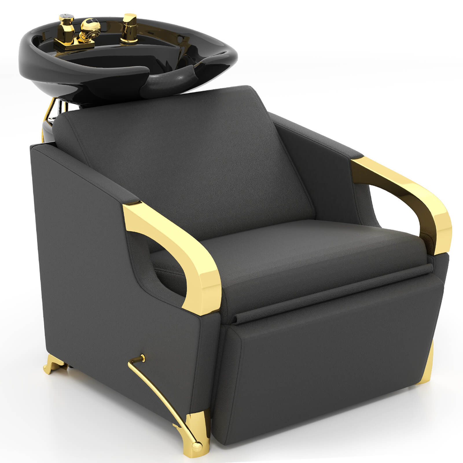 #10013 Shampoo Bowl, Wash Bowl, Ceramic Shampoo Bowl Station