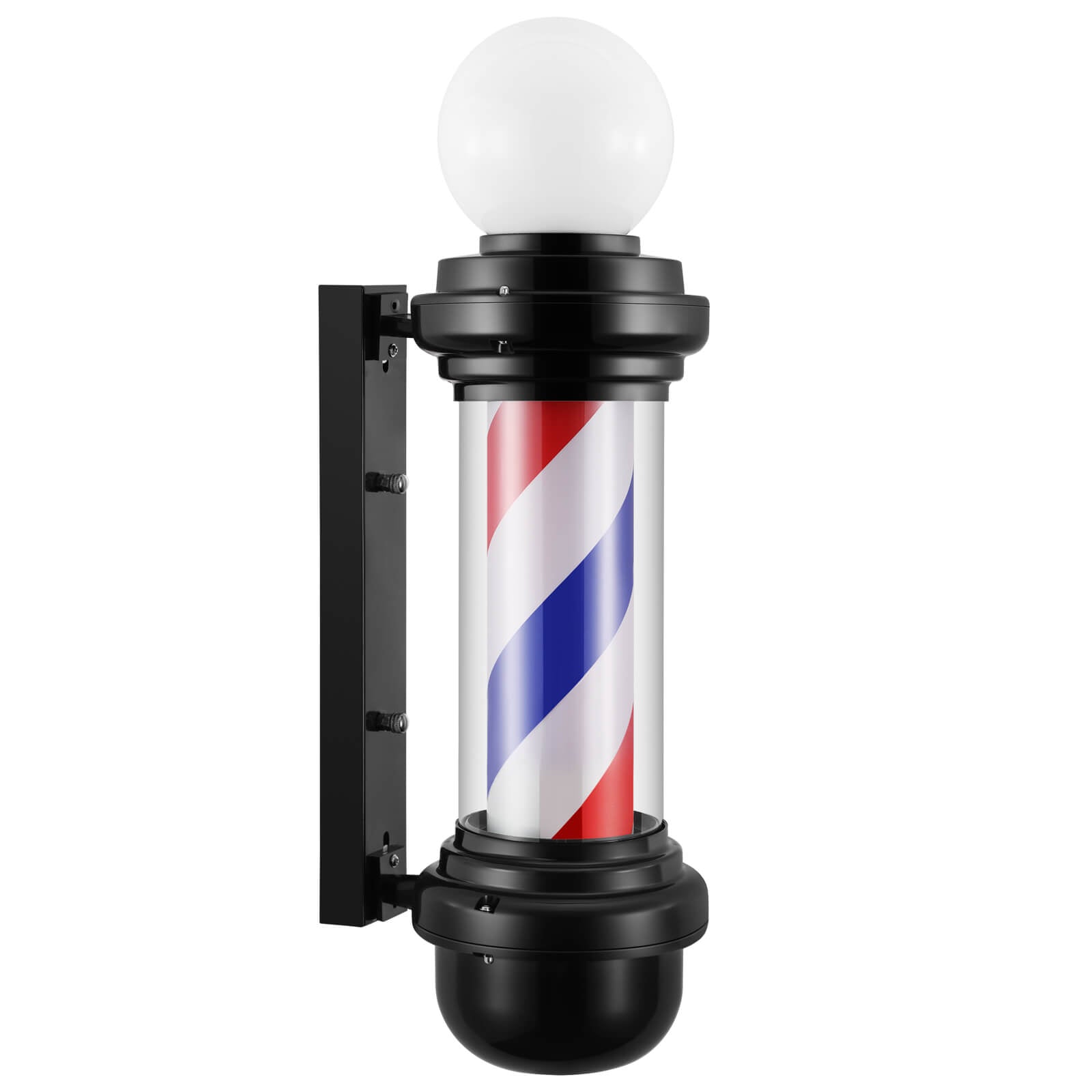 #4046 Rotating Light Vintage LED Barber Pole