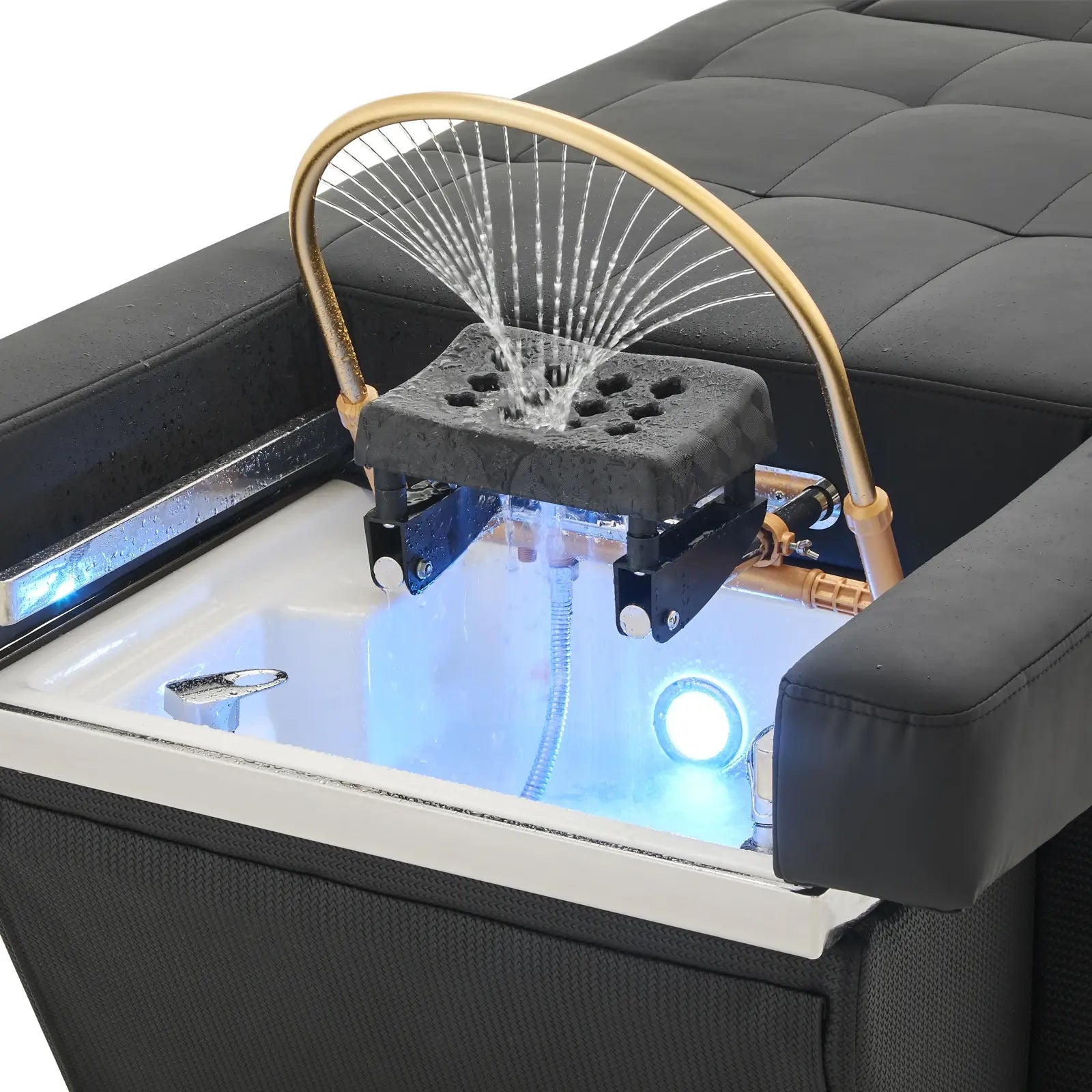 #1071 Head Spa Equipment, Foot Bath, Spa Beauty Salons, Backwash Unit Beauty Bed