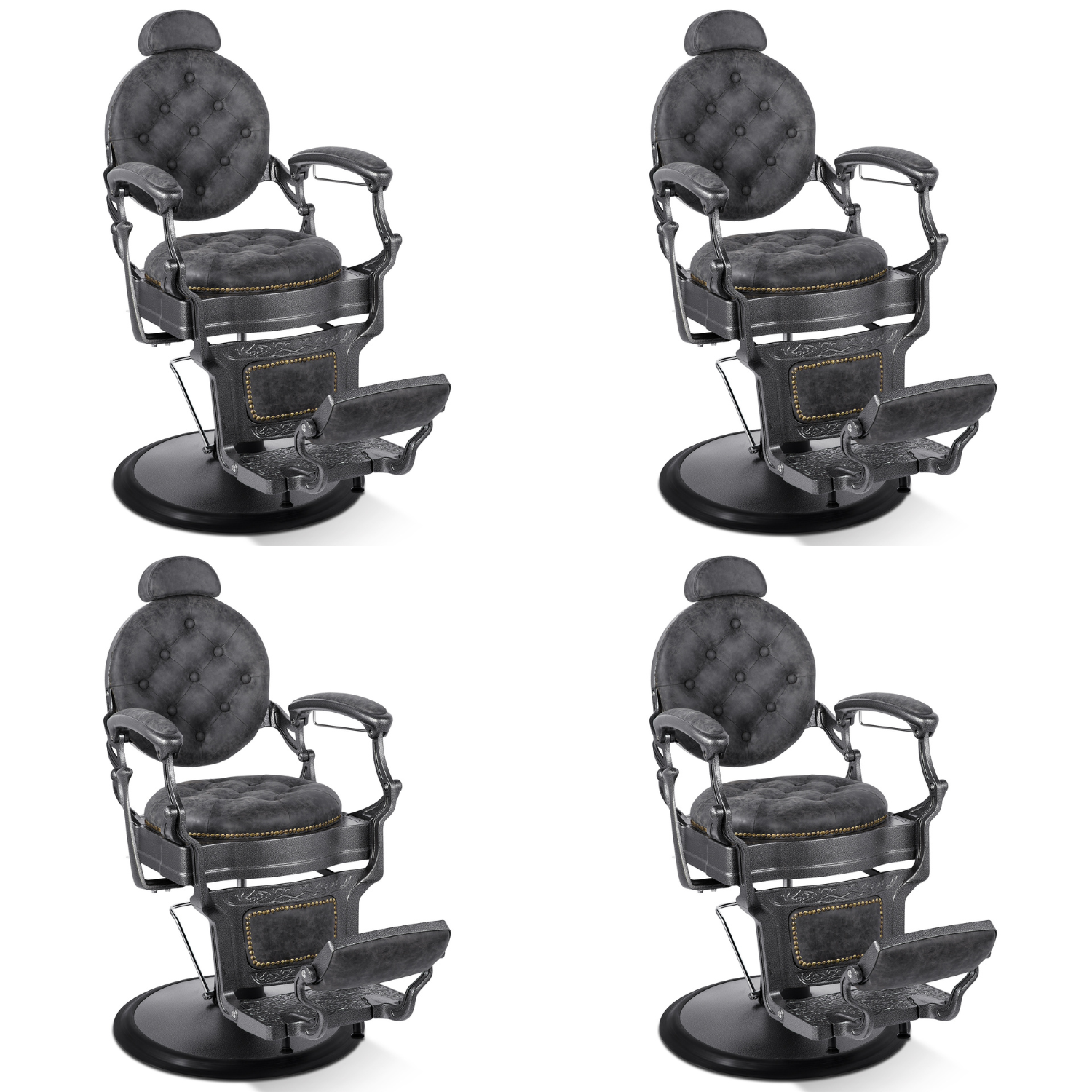 #5045 Retro Barber Chair Vintage Salon Chair (bundle) Artist hand