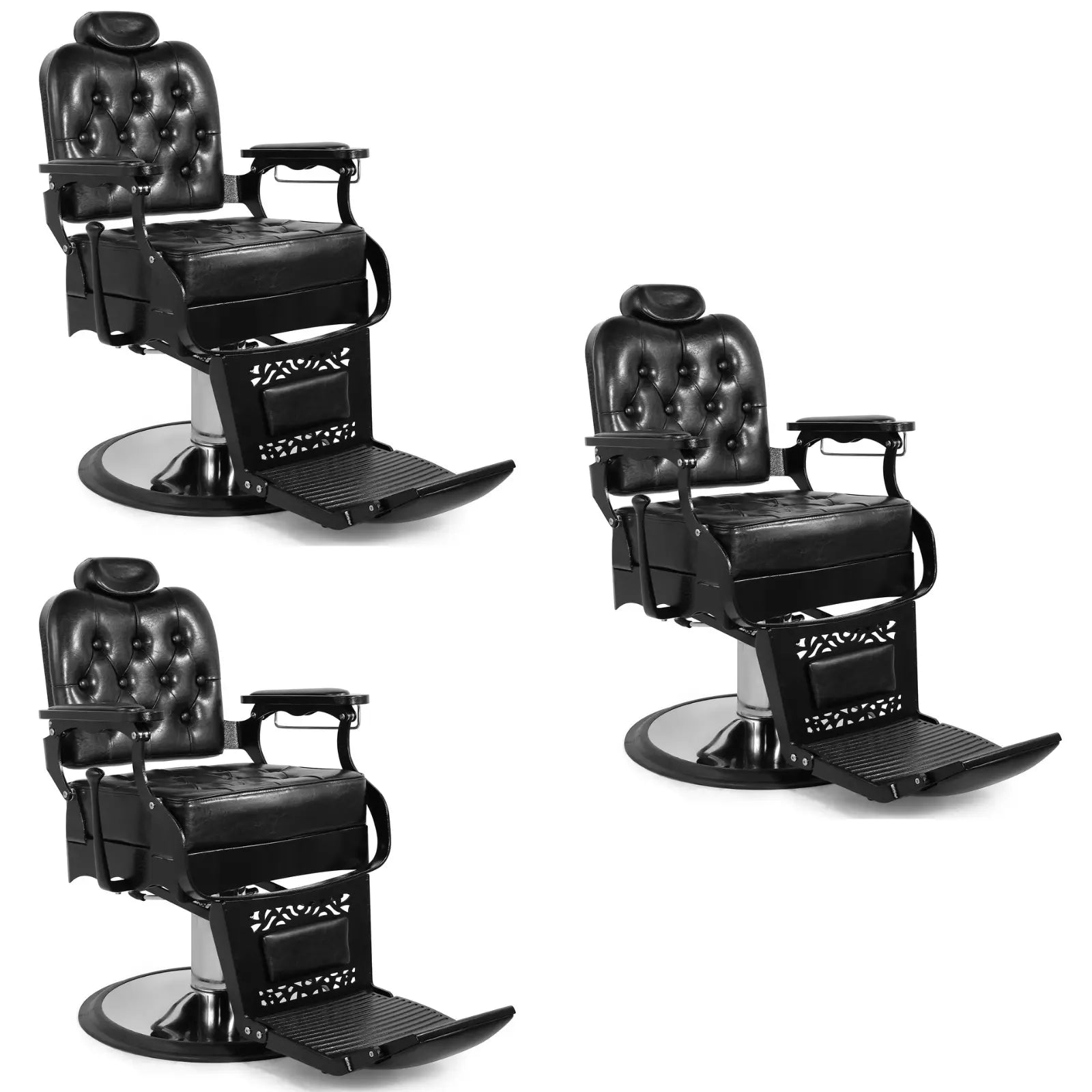 #5041 Vintage Barber Chair (bundle) Artist hand