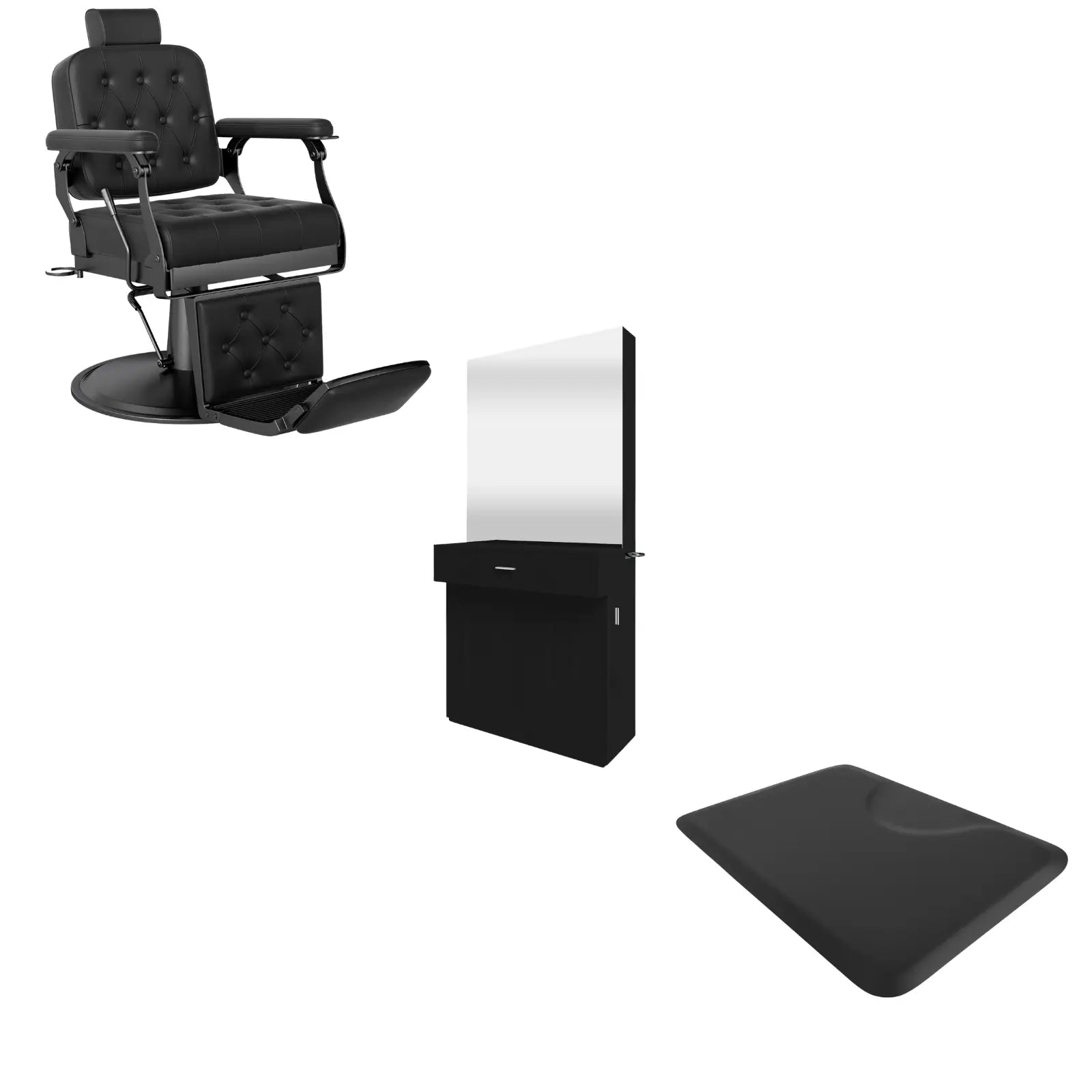 1-Station 5078 Barber Chair Bundle