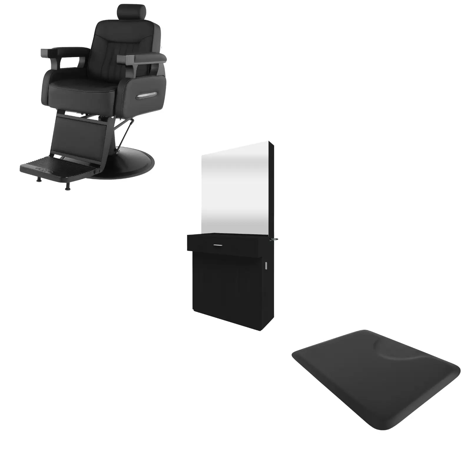 1-Station 5081 Barber Chair Bundle