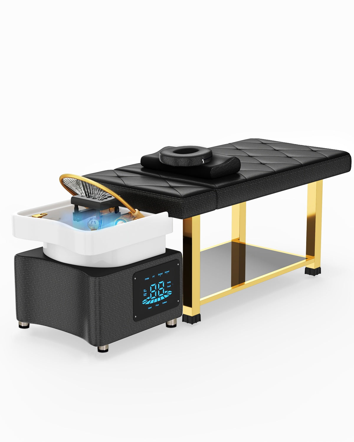 #2083 Head Spa Bed, Hair Washing, Shampoo Massage Bed with Water Cycle Salon Equipment for Beauty Head Spa, Constant Temperature System