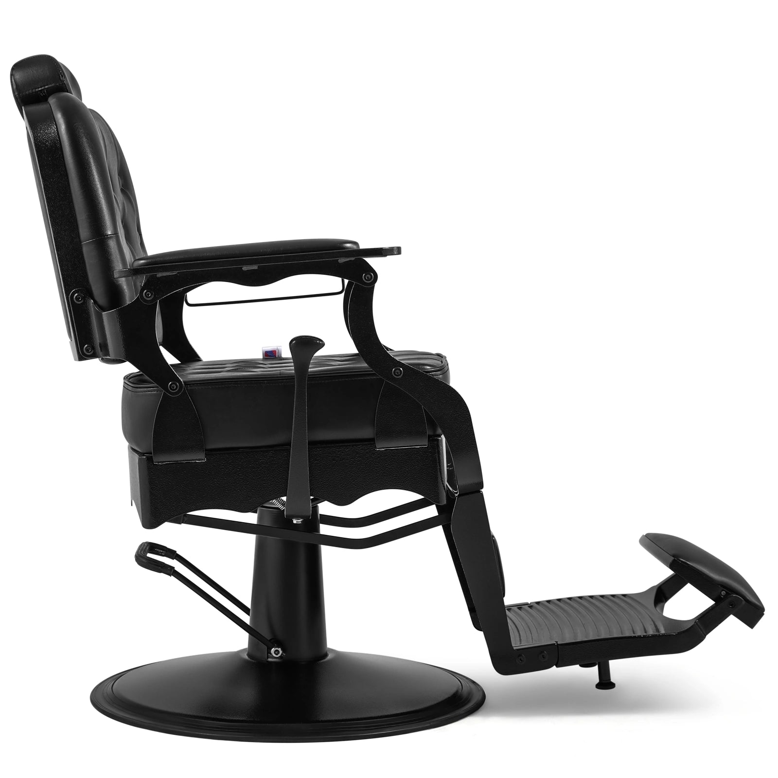 #5041 Silla de peluquero vintage Silla de salón reclinable hidráulica de servicio pesado
