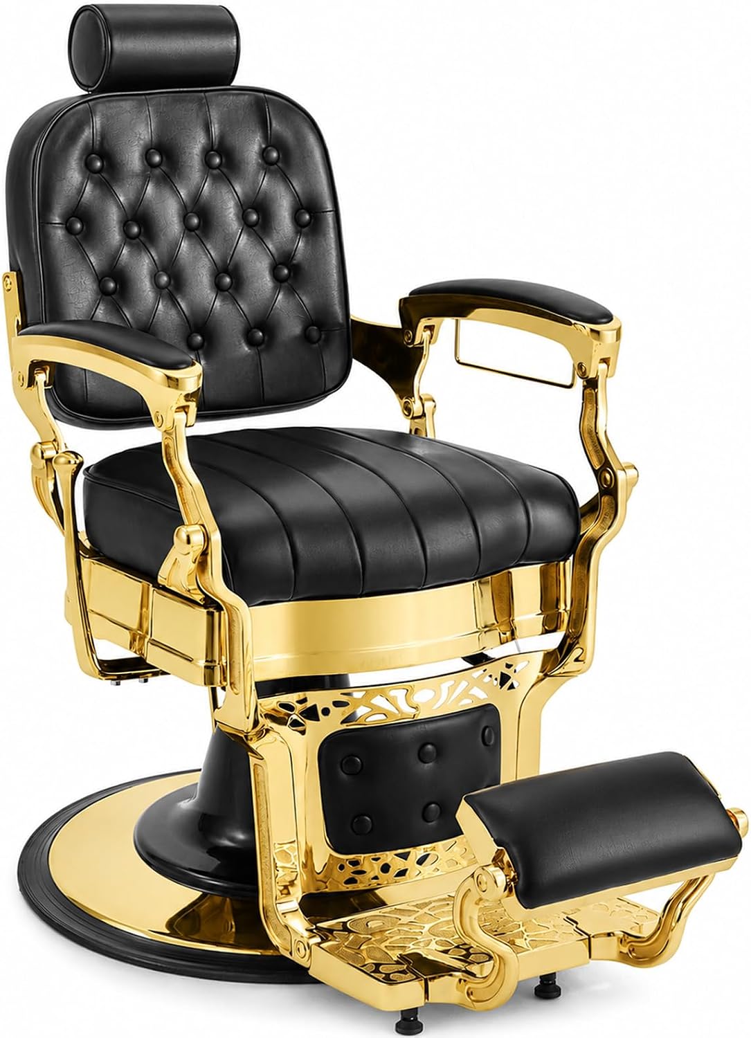 🆕#5087 Vintage Reclining Heavy Duty Barber Chair