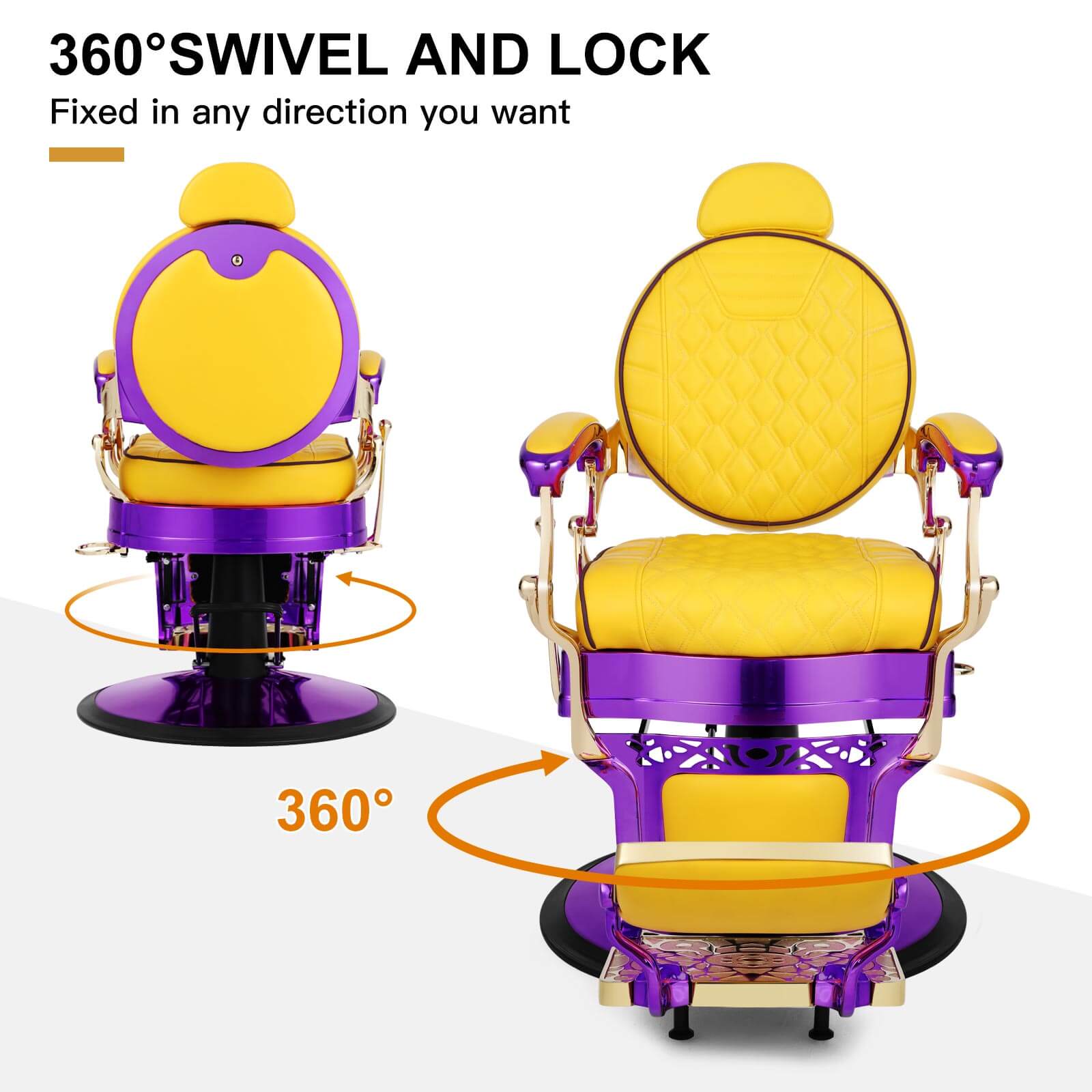 #5853 Retro Heavy Duty Barber Chair