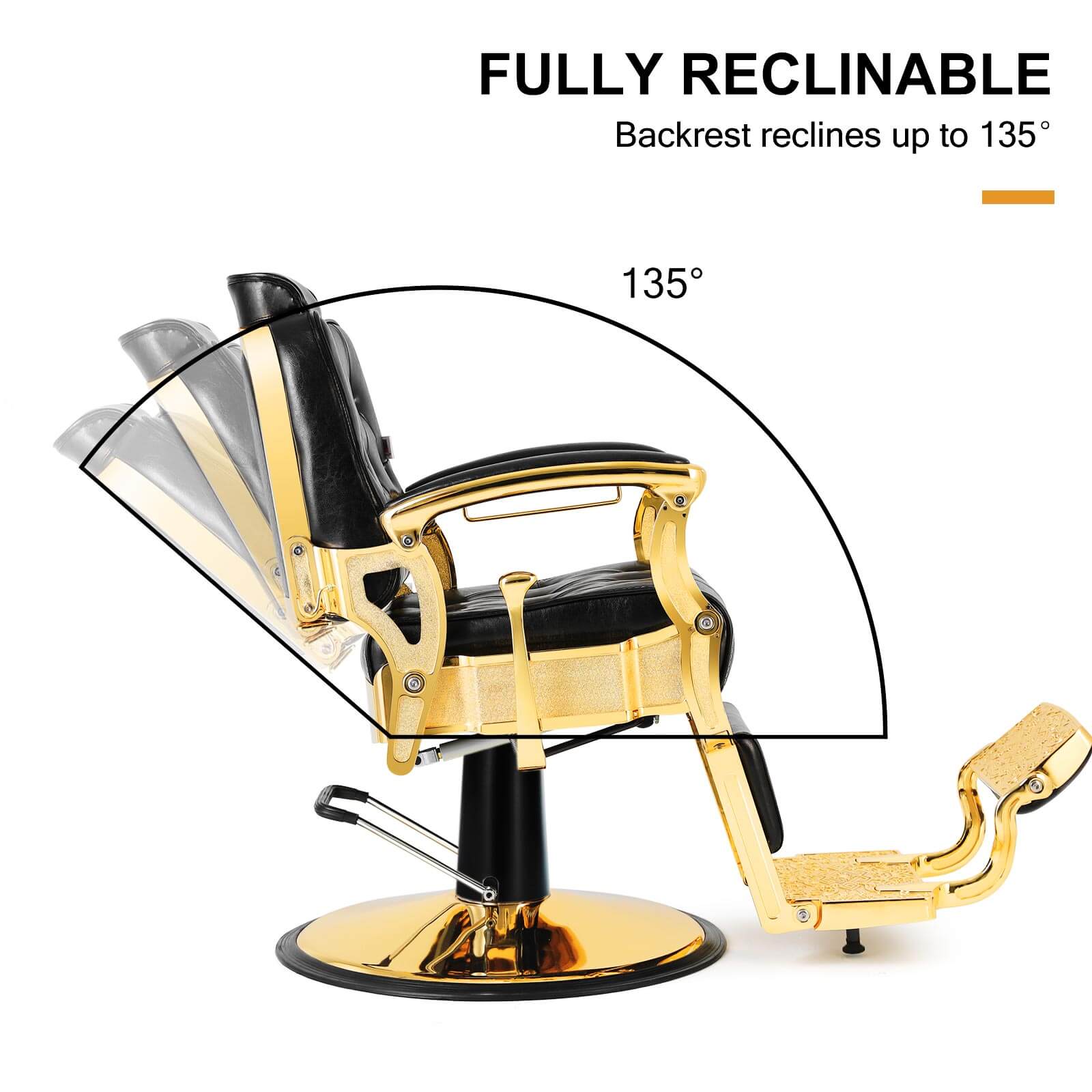 #5043 Heavy Duty Vintage Barber Chair