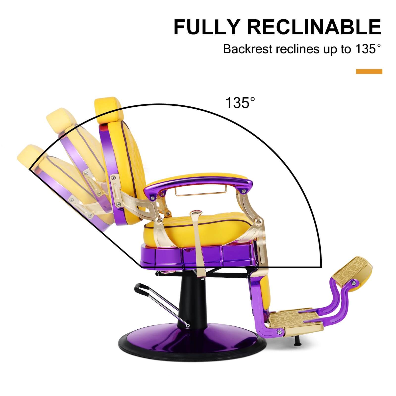 #5853 Retro Heavy Duty Barber Chair