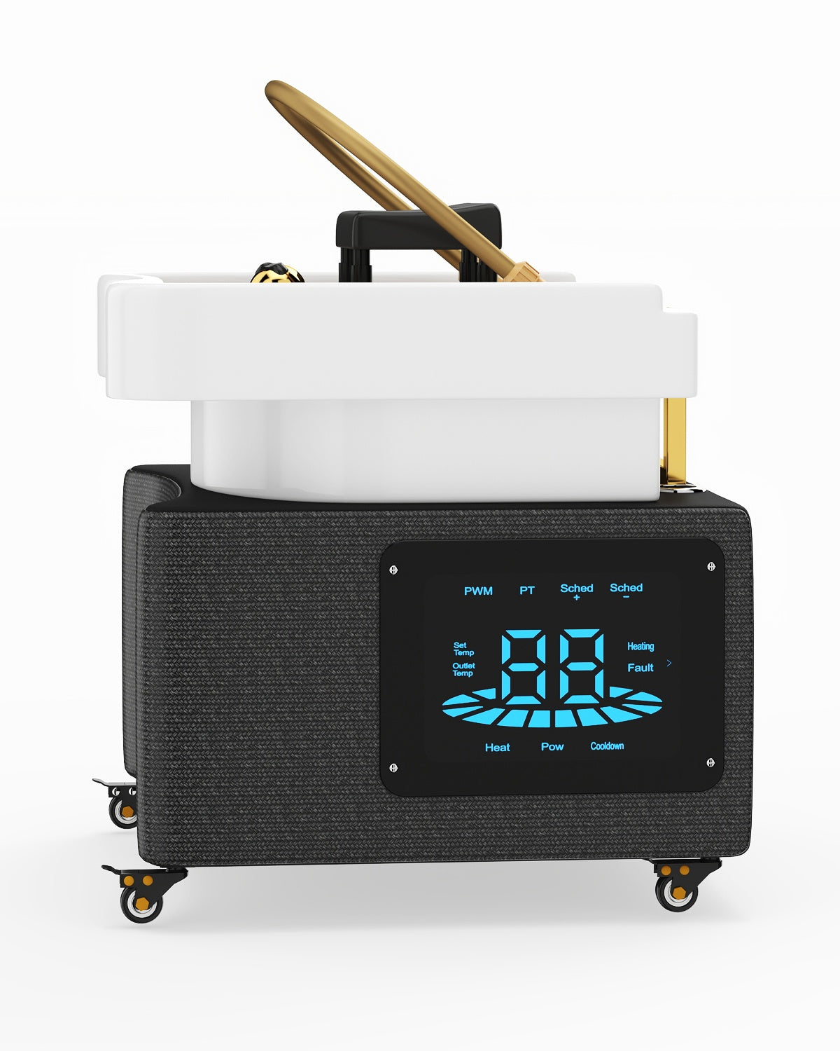 #4047 Head Spa Equipment, Waterfall Head Spa System, Shampoo Bowl, Constant Temperature System, Shower Pressure Adjustment for Beauty Salon Spa