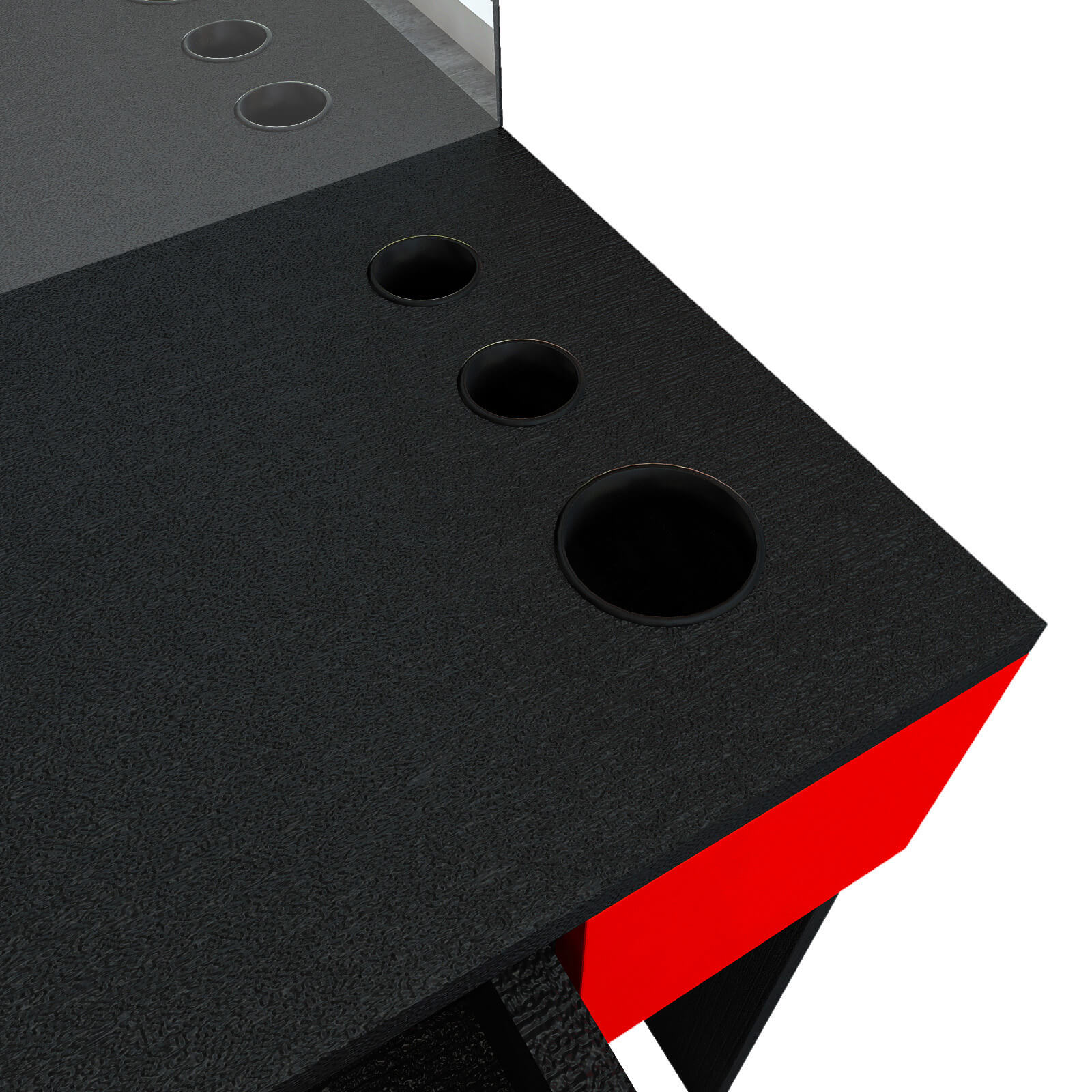 #11004 Wall Mount Salon Station Barber Stations Styling Station,Left Shelf Artisthand