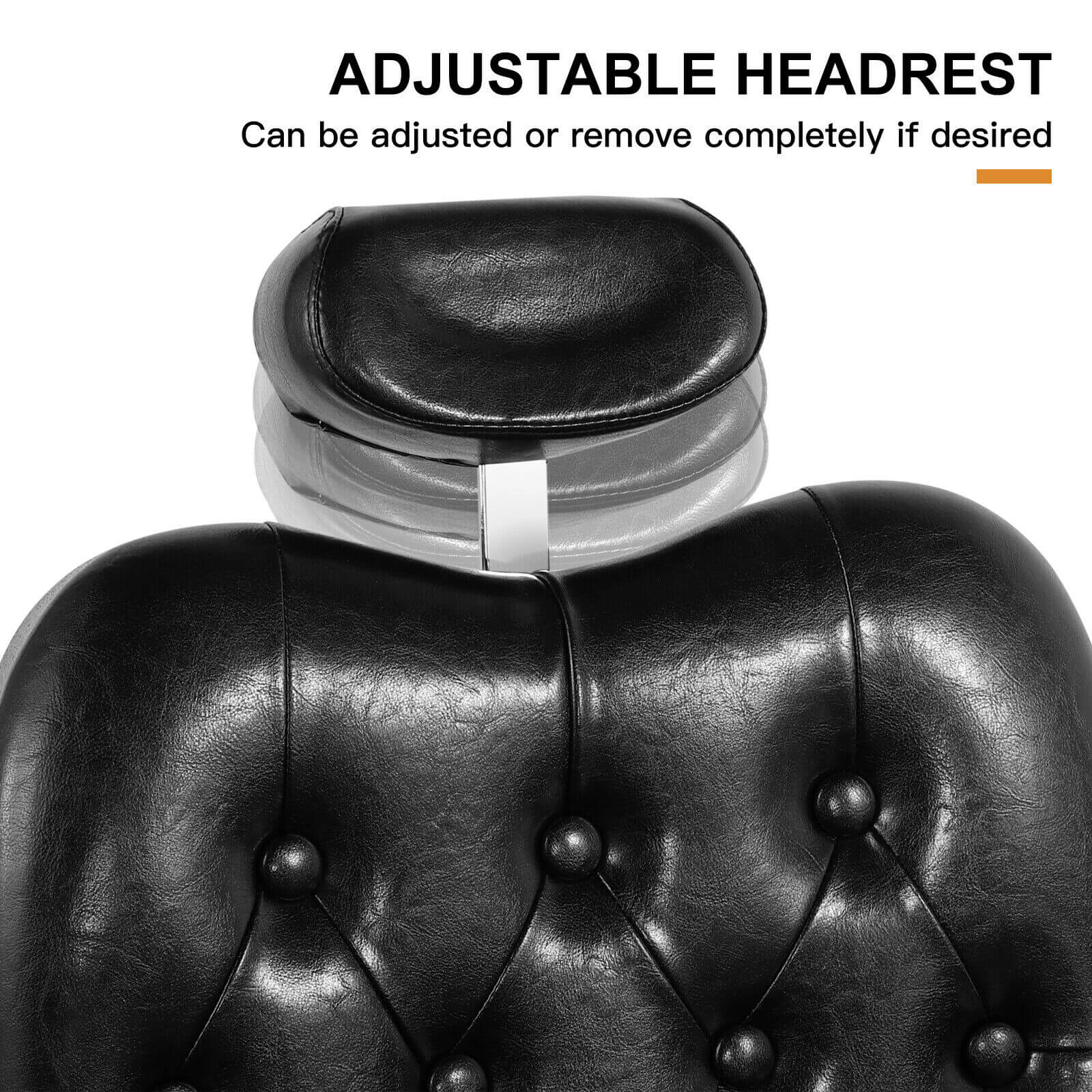 #5041 Vintage Barber Chair Heavy Duty Hydraulic Recline Salon Chair