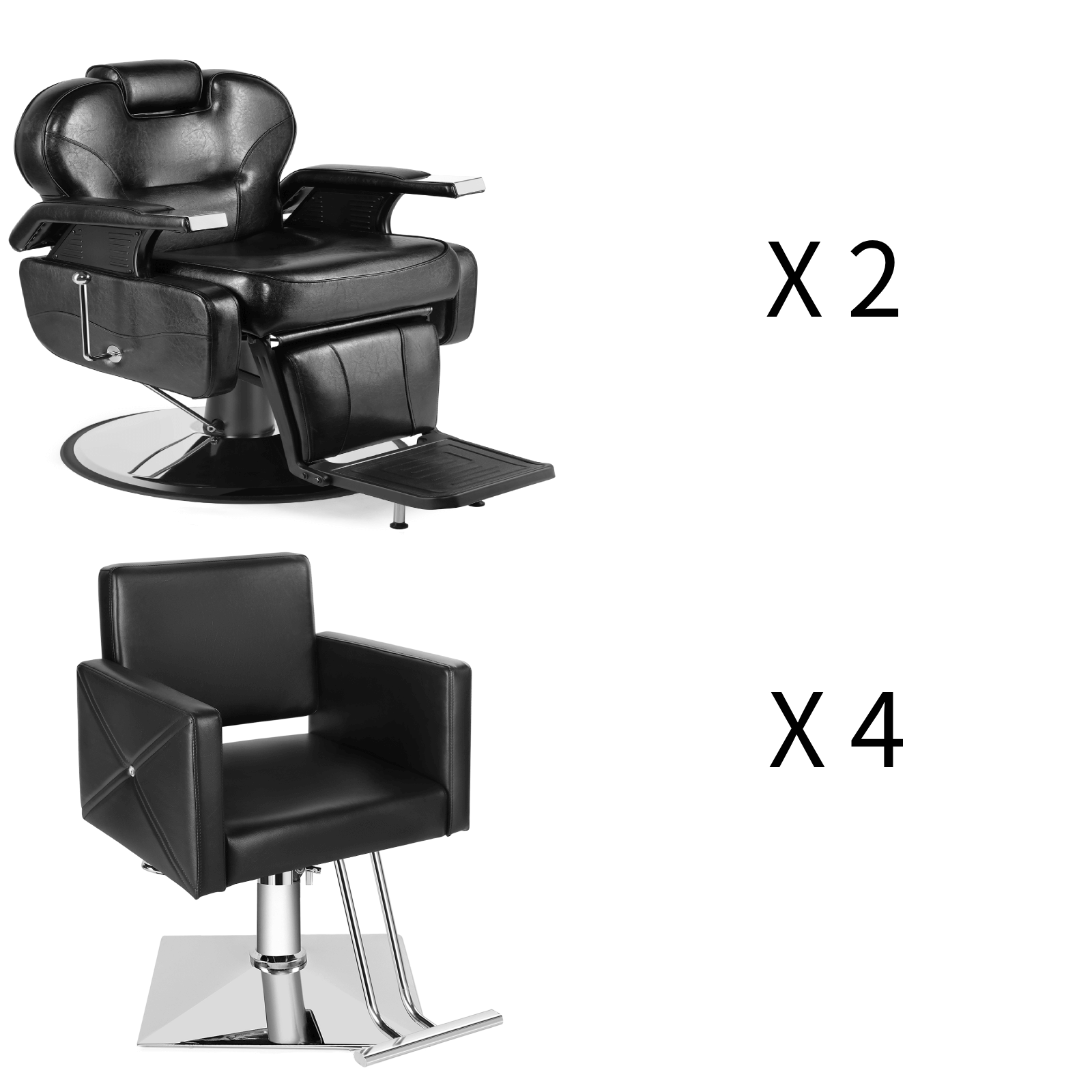 5016 Barber Chair *2 #5037 Salon Chair *4 Artist hand