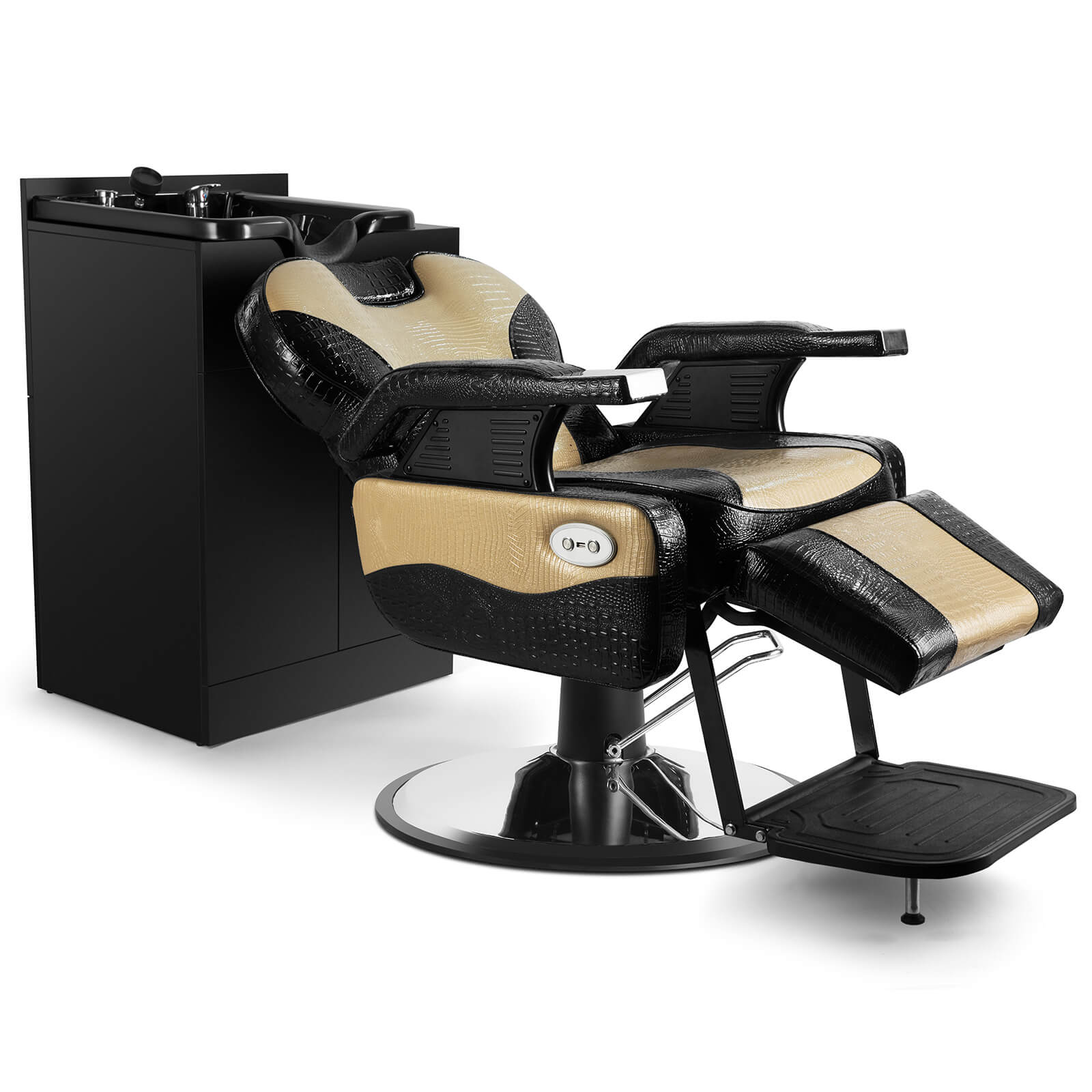 #10092 Shampoo Backwash Sink Station with Shampoo Bowl Artist hand