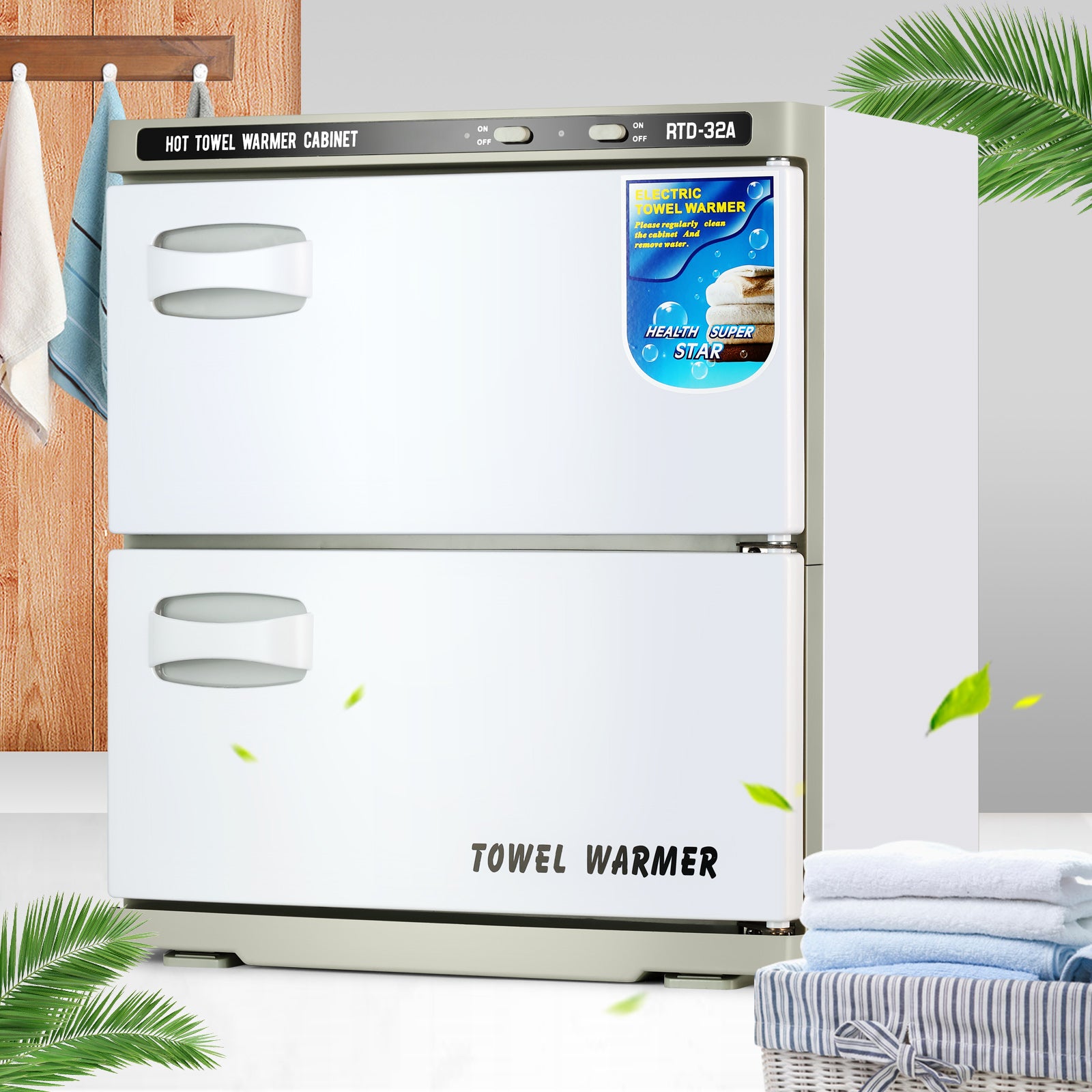 16L 23L 32L 48L, calentador de toallas calientes Toalla de salón gabinete caliente para tratamientos faciales peluquero esteticista