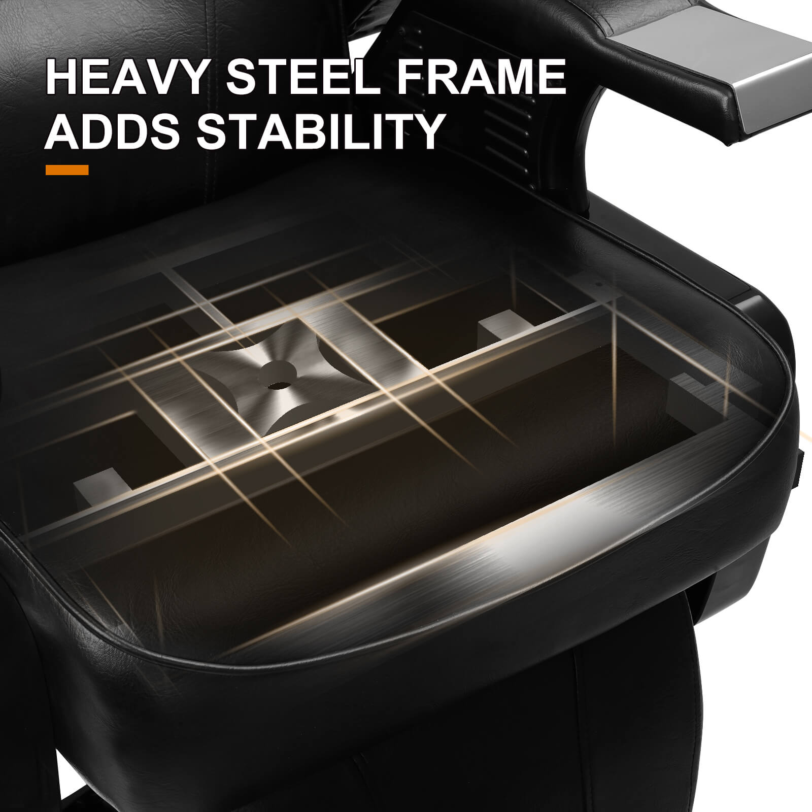 #5001 Hydraulic Reclining Heavy Duty Barber Chair