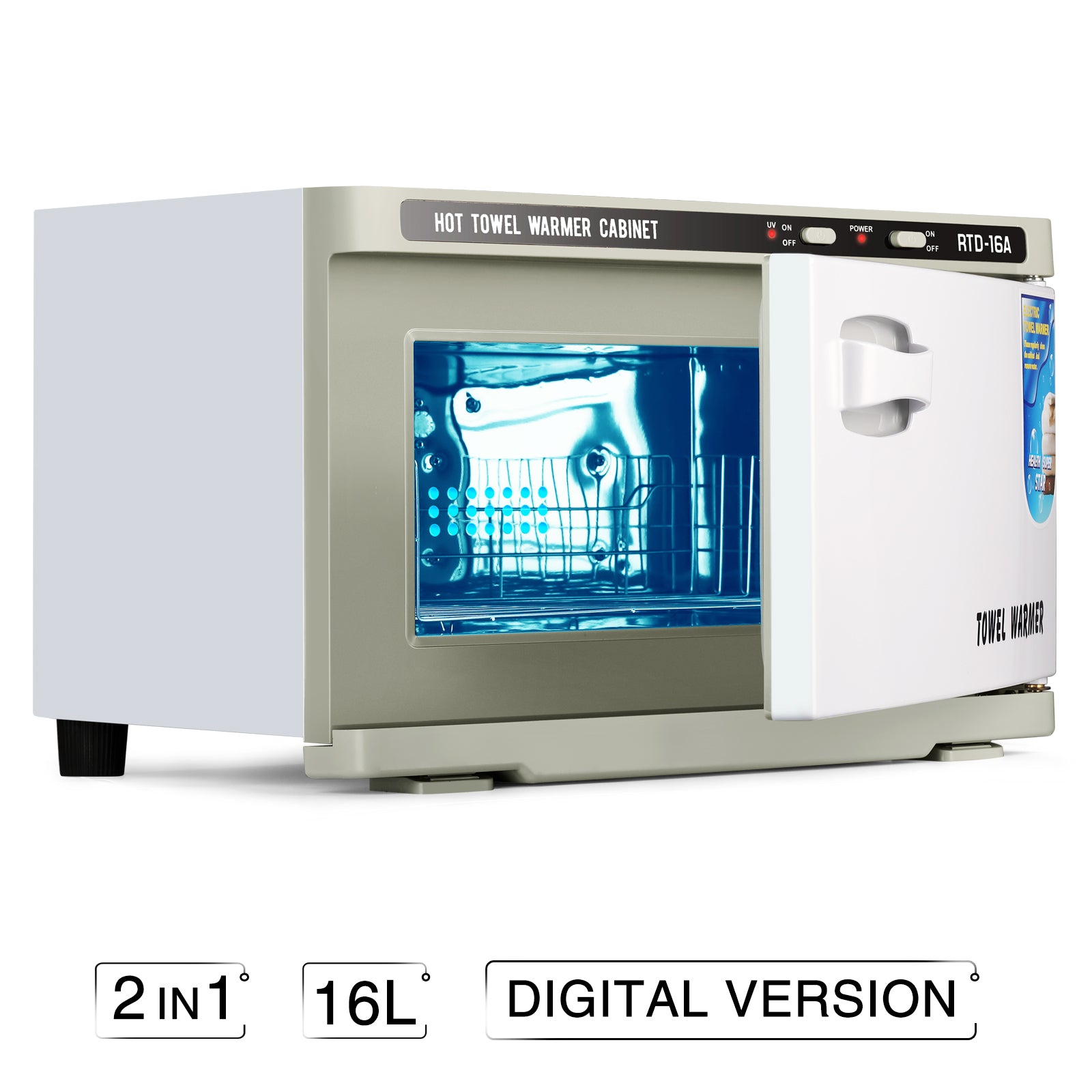 16L 23L 32L 48L, calentador de toallas calientes Toalla de salón gabinete caliente para tratamientos faciales peluquero esteticista