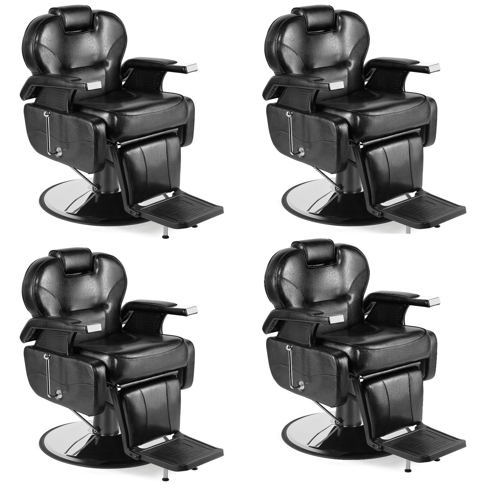 5001 Hydraulic Reclining Heavy Duty Barber Chair (bundle) Artist