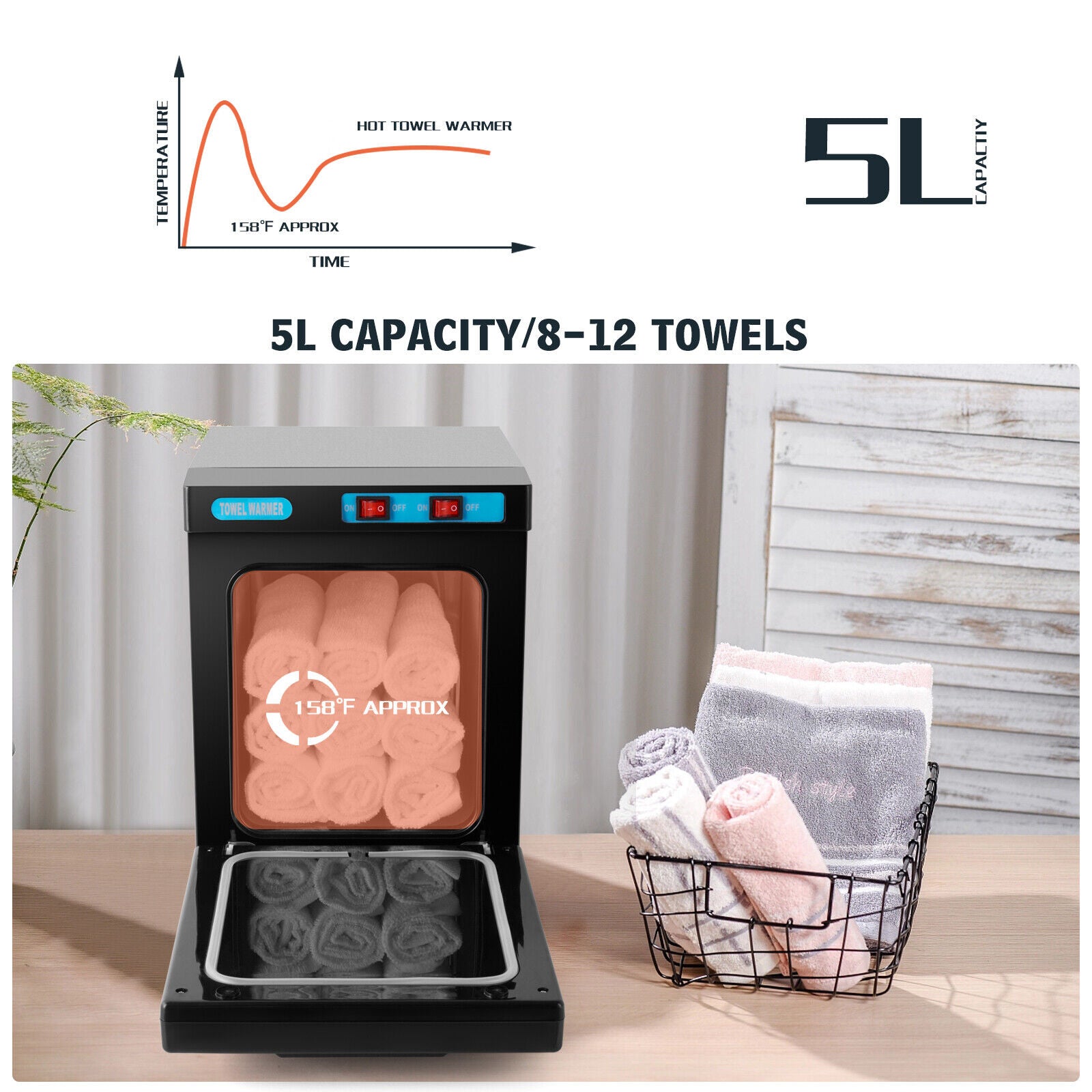 5L Hot Towel Warmer