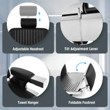 #5073 Silla de peluquero hidráulica reclinable para trabajo pesado