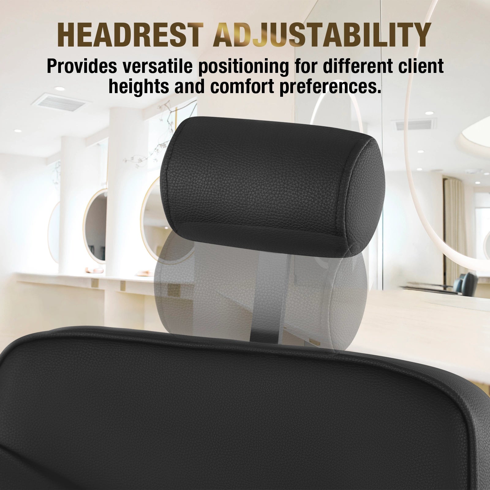 🆕#5081 Vintage Reclining 150° Hydraulic Barber Chair