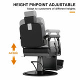 🆕#5078 Hydraulic Heavy Duty Barber Chair