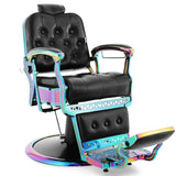 #5345 Prestige Laser Frame Vintage Hydraulic Recline Barber Chair