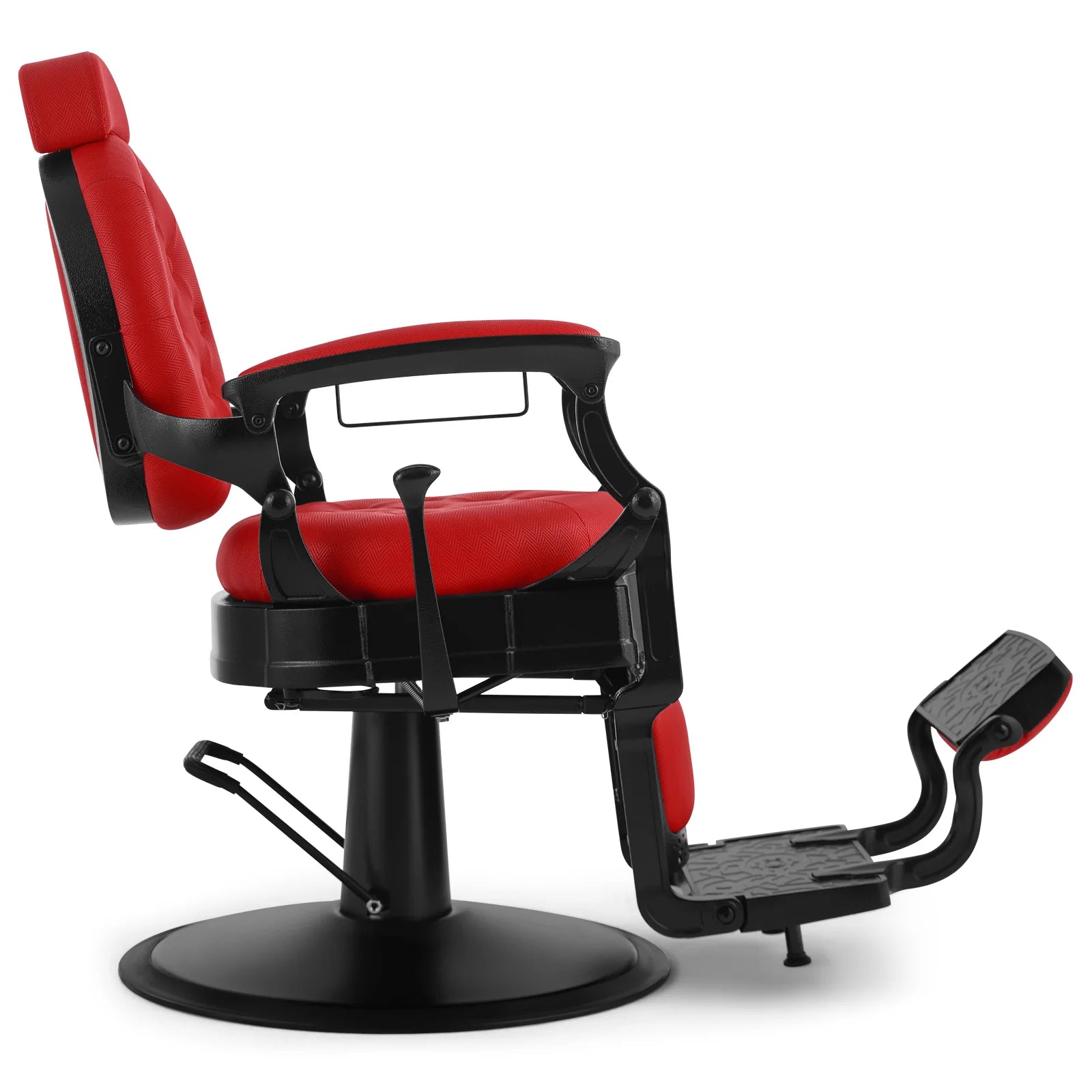 #5045 Red Retro Barber Chair