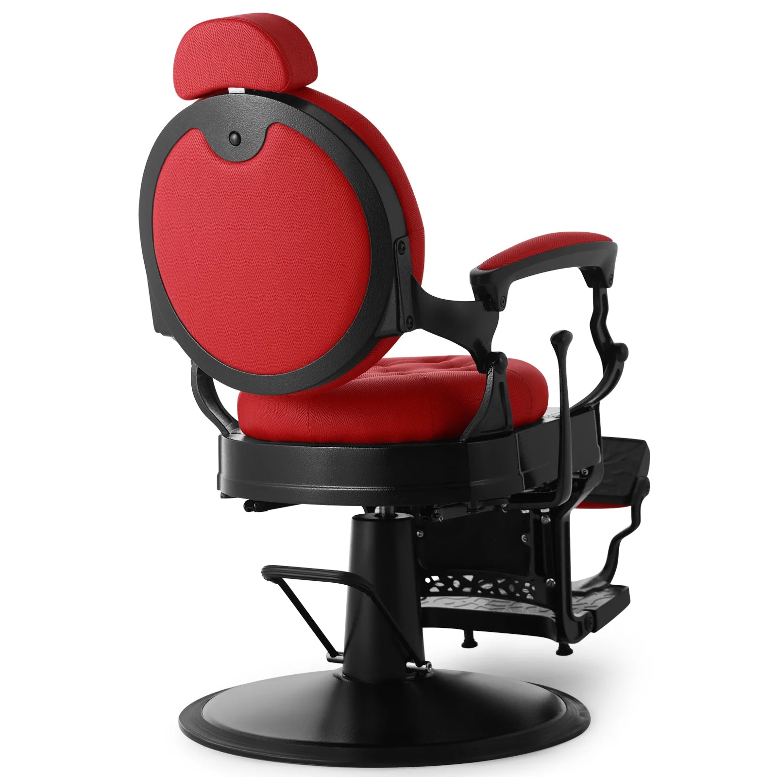 #5045 Red Retro Barber Chair