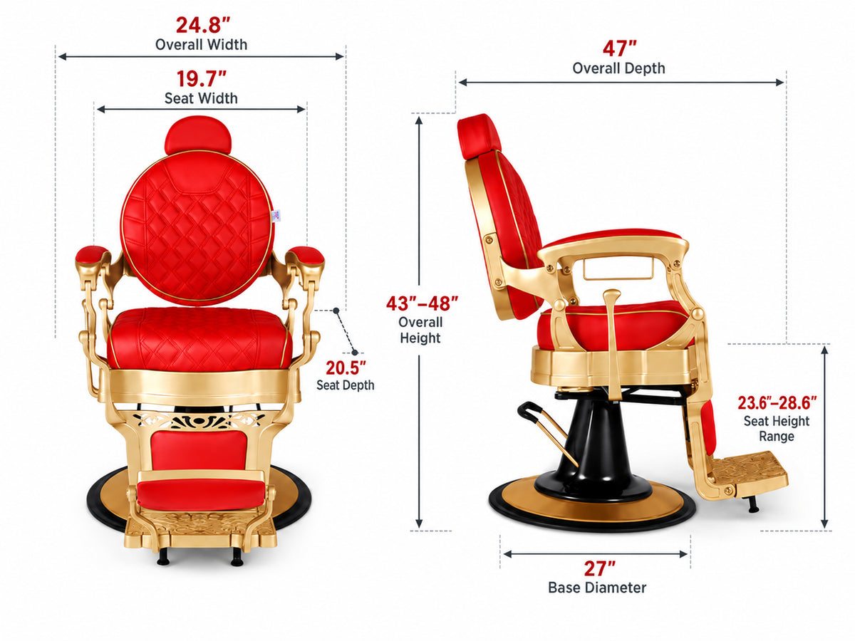 Chair dimensions and fit guide