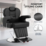 #5085 Heavy Duty All Purpose Barber Chair Artist hand