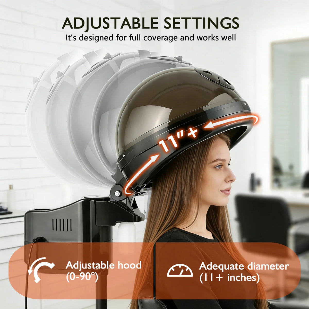 #4024 Professional Hair Steamer for Deep Conditioning