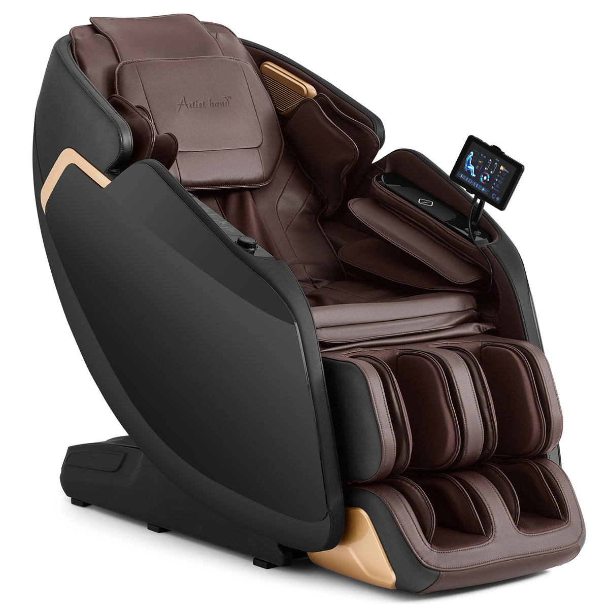 #2011 4D Massage Chair with Smart Body Detection, 3-Level Zero Gravity, 24 Auto Programs, 5-Level 4D Intensity, Airbag Compression, 3-Level Heat, Bluetooth & Wireless Charging