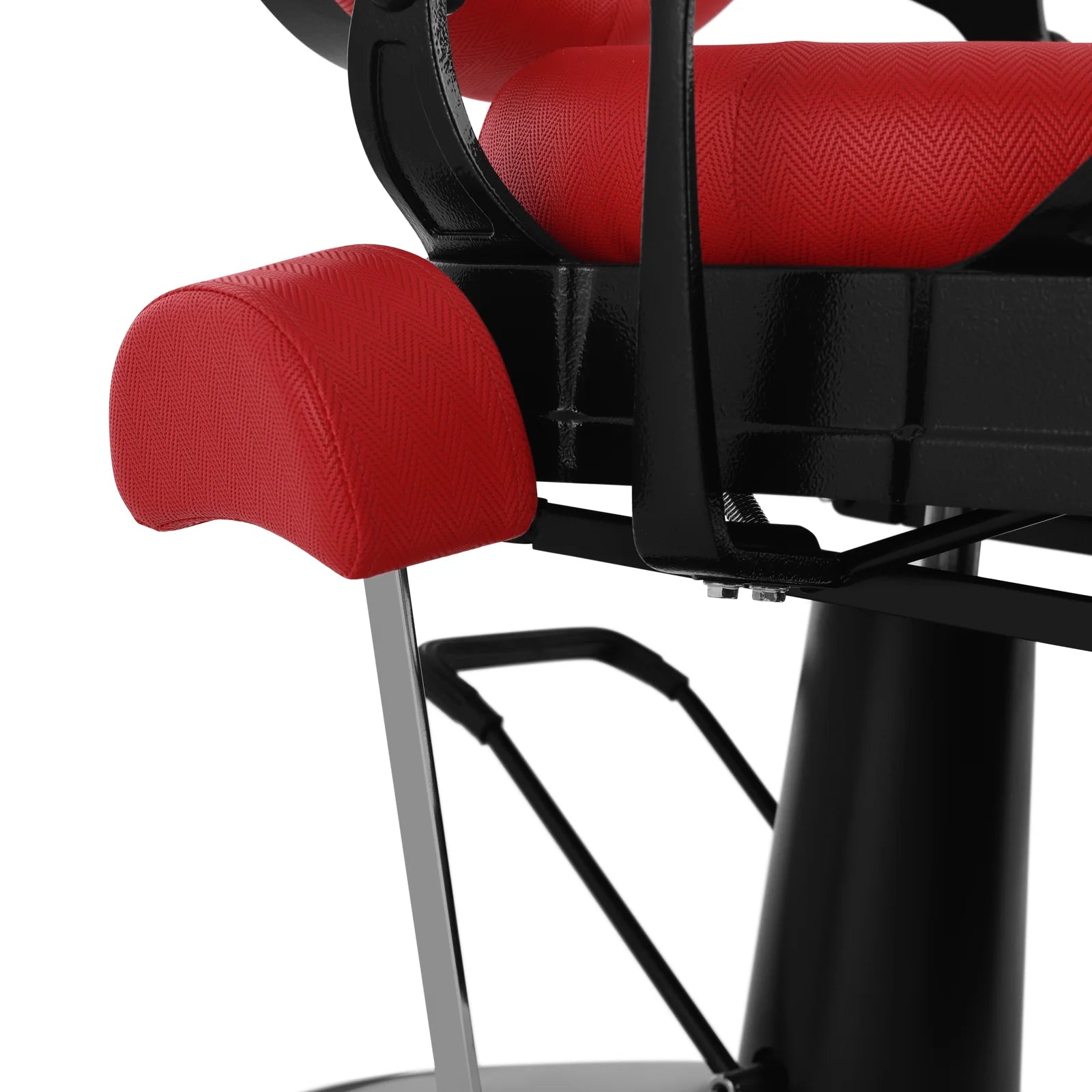 #5045 Red Retro Barber Chair