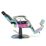 #5350 Prestige Laser Frame Retro Hydraulic Recline Barber Chair Artist hand