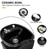 #1006 Shampoo Station Backwash Chair Shampoo Bowl Sink Unit Station Artisthand