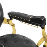 #5060 Royal Prestige Gold Barber Chair