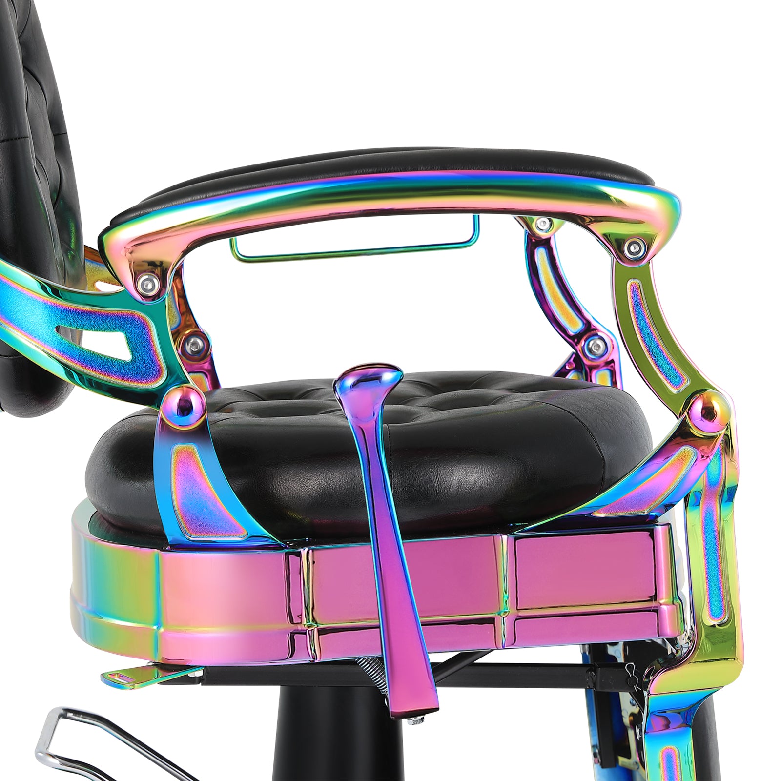 #5350 Prestige Laser Frame Retro Hydraulic Recline Barber Chair