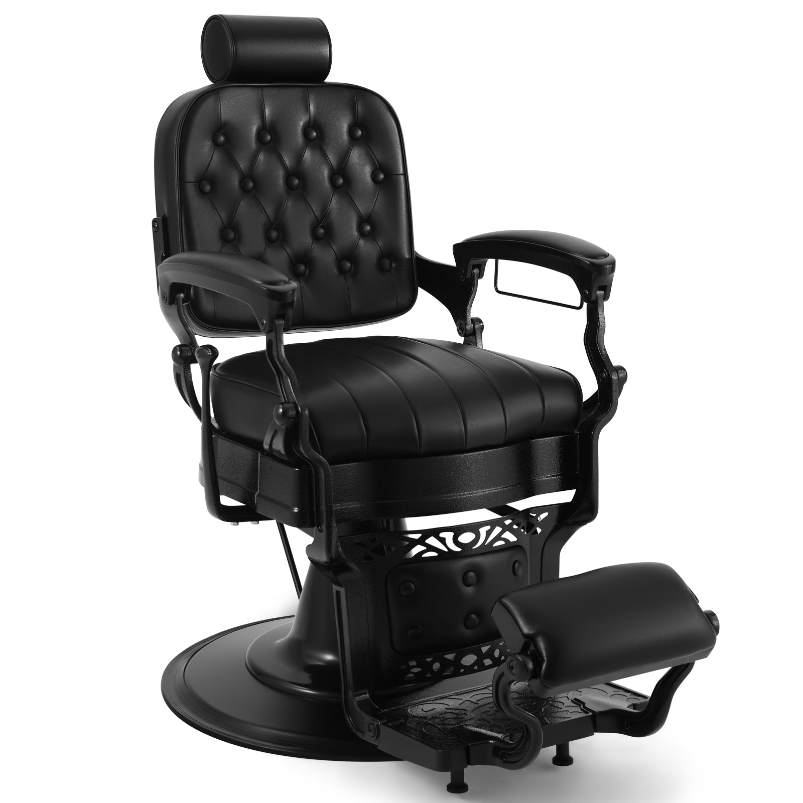 🆕#5087 Vintage Reclining Heavy Duty Barber Chair