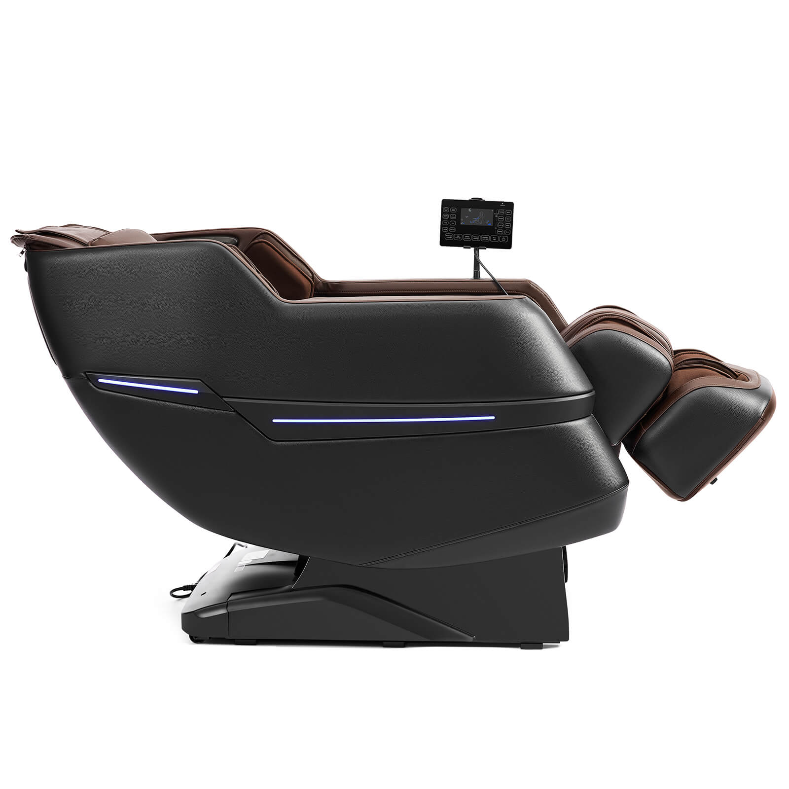 #20022 Zero Gravity Full Body Massage Chair ,2026 Newest Version Recliner with 10 Fix Rollers, 6 Modes, Bluetooth Speakers, Waist Heating, Foot Roller Massage, Full-Body Airbags, Black/Brown