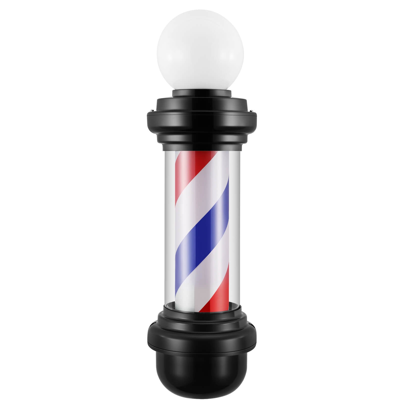#4046 Rotating Light Vintage LED Barber Pole