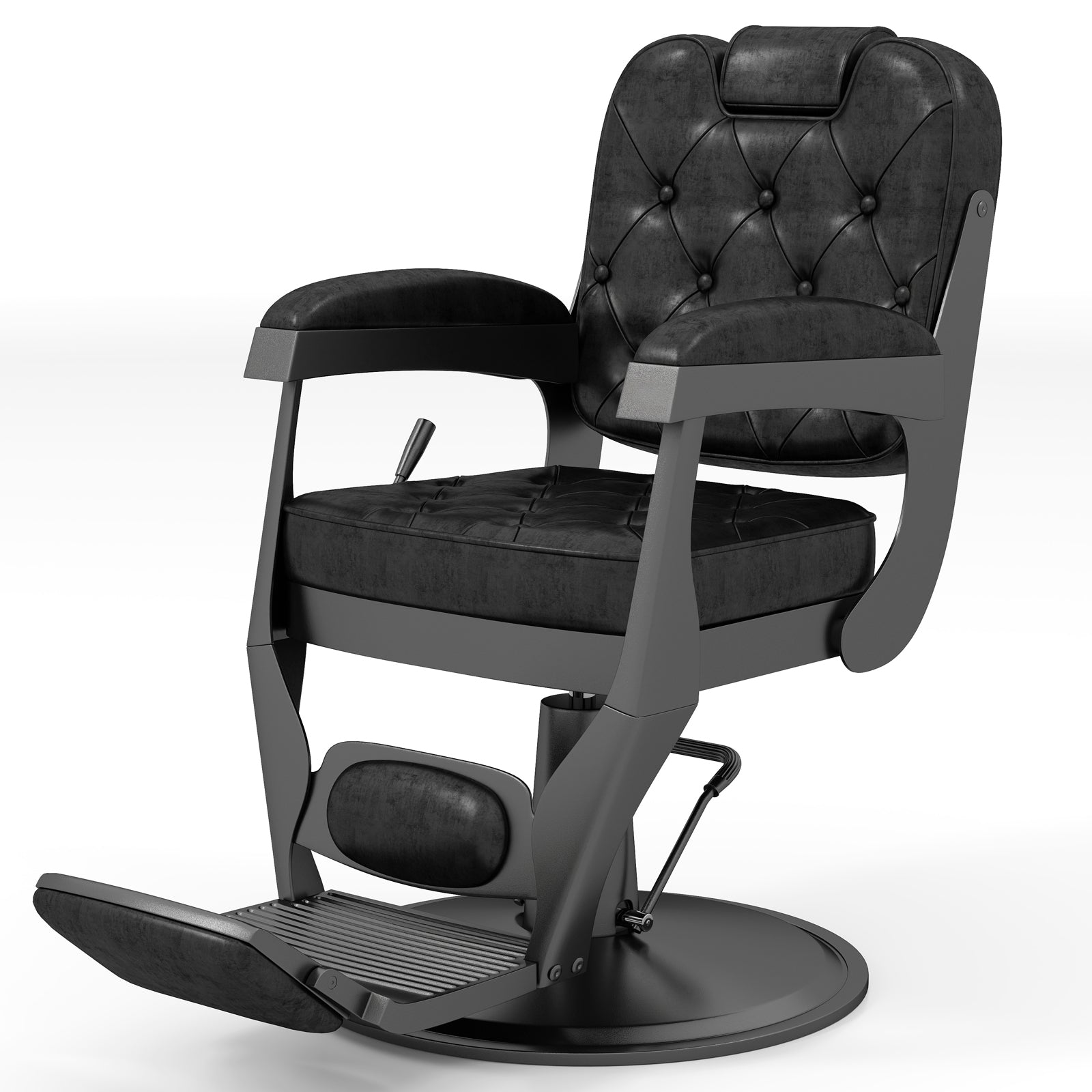 #5077 Retro Reclining Barber Chair for Barbershop