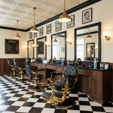#5060 Royal Prestige Gold Barber Chair