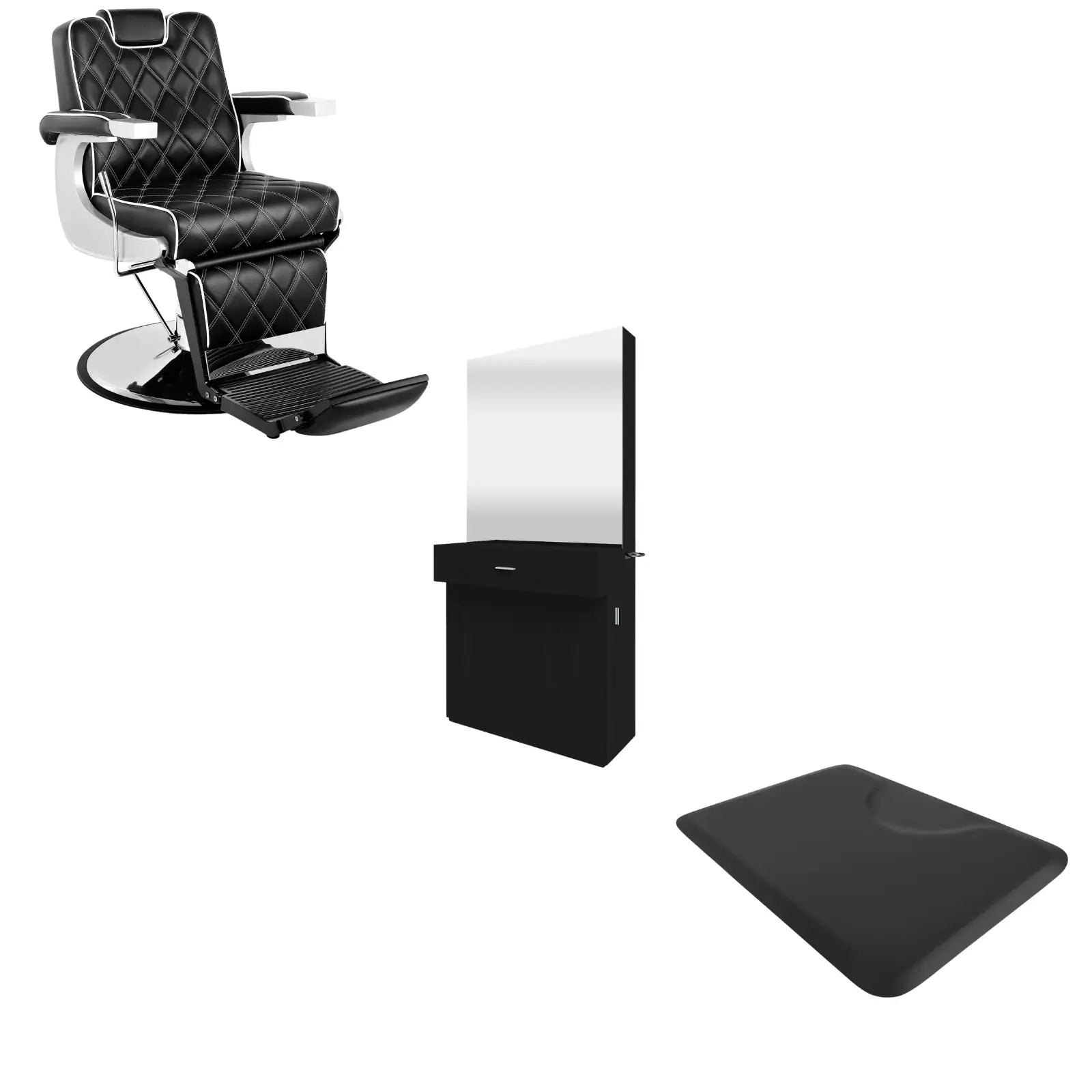 1-Station 5065 Barber Chair Bundle